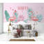 Papier peint texturé amovible exotique Flamingo-714588039