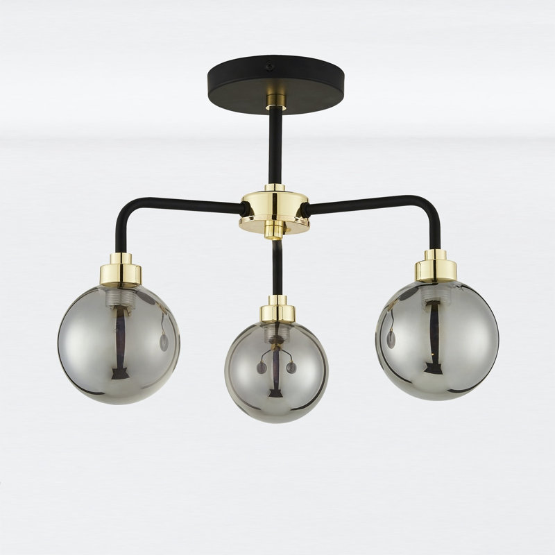 Colello Glass Semi Flush Mount