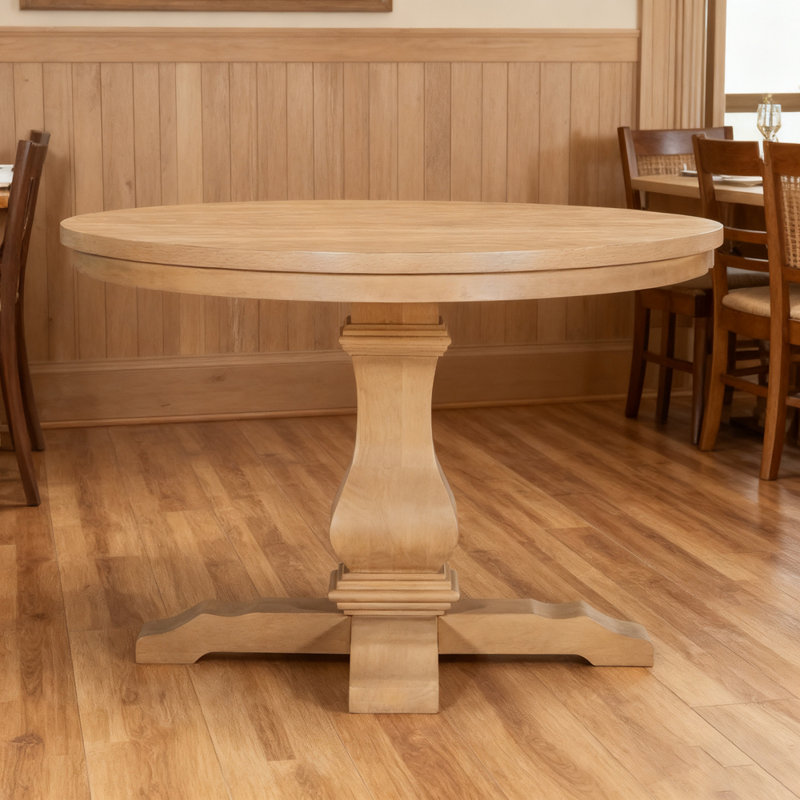 Oval Extendable Dining Table With Spacious Surface And Versatile Design, For Entertaining And Family Gatherings.