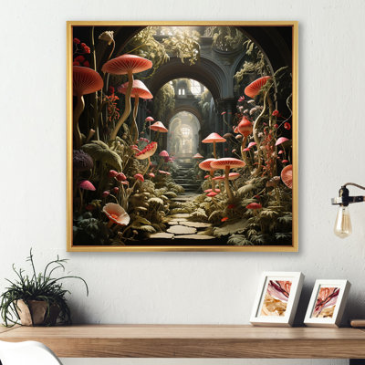 Champignon le jardin secret - imprimé