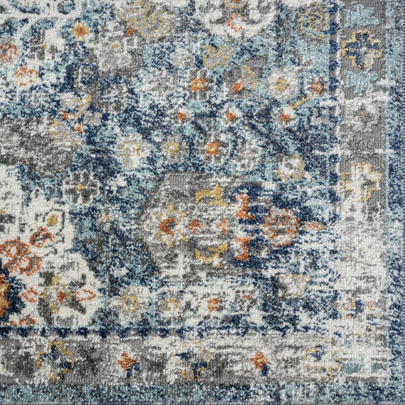 Merredith Performance Oriental Indoor Rug, Rectangle 8' x 10'