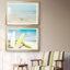 Padre Island Shore Birds - Ensemble de 2 reproductions d'art sur toile encadrées-1180791707-1180791702-1180843042