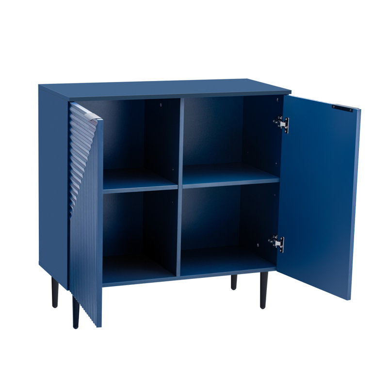 Armoire d'appoint Mirod Modern, Marine