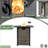 28" Propane Gas Fire Pit Table, 50000 BTU Square Steel Fire Pit  For Outside Patio Deck Garden Courtyard -Black