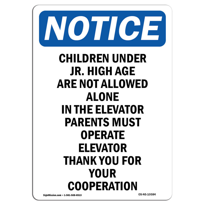 Notice Sign