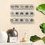 3 Piece Pine Solid Wood Floating Shelf