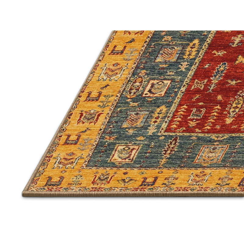 Tapis abstrait moderne 2865, Rectangle 5 pi x 7 pi