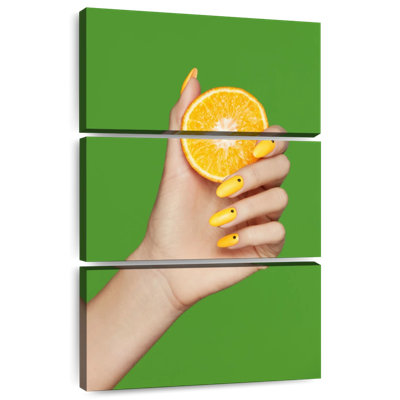 Shuttleworth Orange Inspired Nails