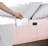 Swift Home Smart Pocket Fitted Sheet - Essential 1800 Series Microfiber - Fits Mattress up to 14" Thick - Convenient Storage, Peach Fuzz, Durable, Easy Care-113046615-113046608