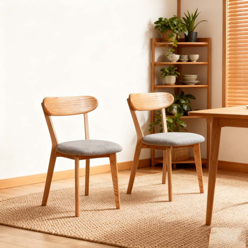 Dining Chair  2 pcs, Gray