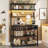 Gavien 35.4'' Metal Standard Baker's Rack with Microwave Compatibility-68134910