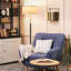 Lampe sur pied traditionnelle 63 po Drir
