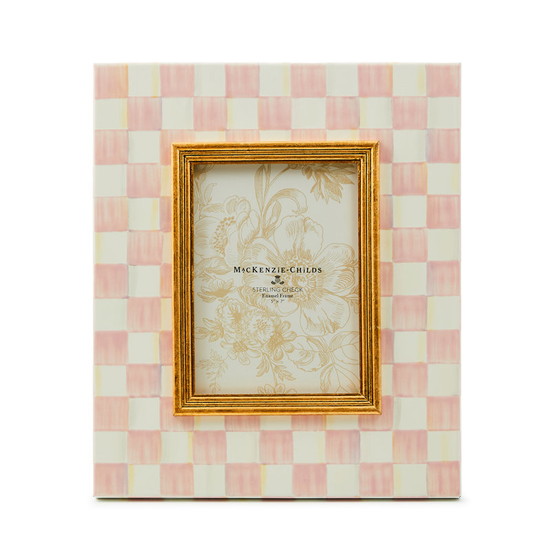 Rosy Check 2.5" X 3" Frame, 5" x 7"
