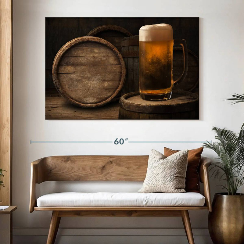Verre à bière Yarlin, H 34 po x l 51 po