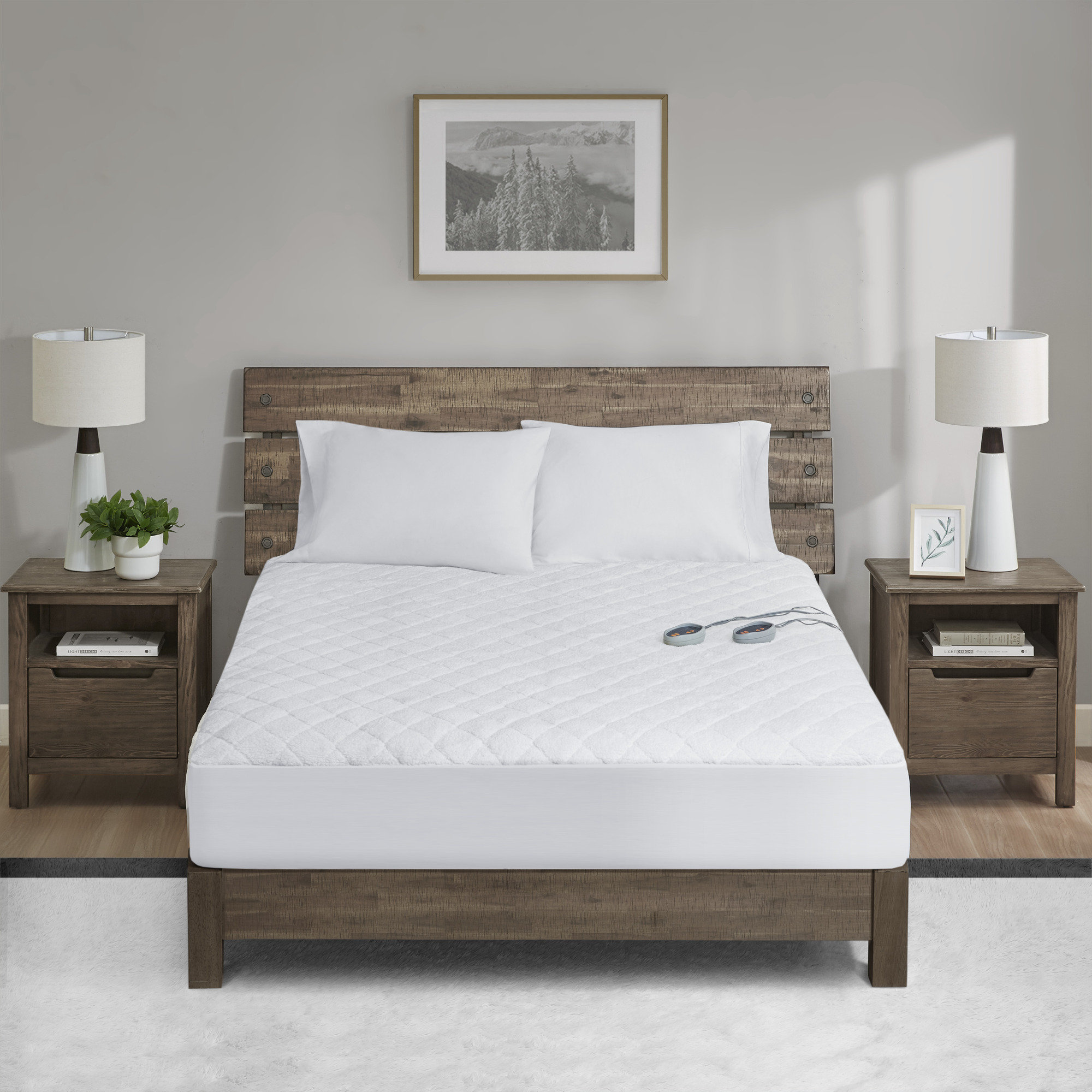 Woolrich Heated Sherpa Mattress Pad & Reviews | Wayfair