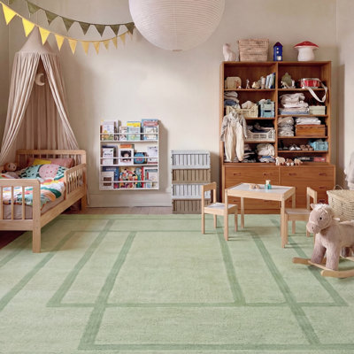 Sybil Washable Wool Rug