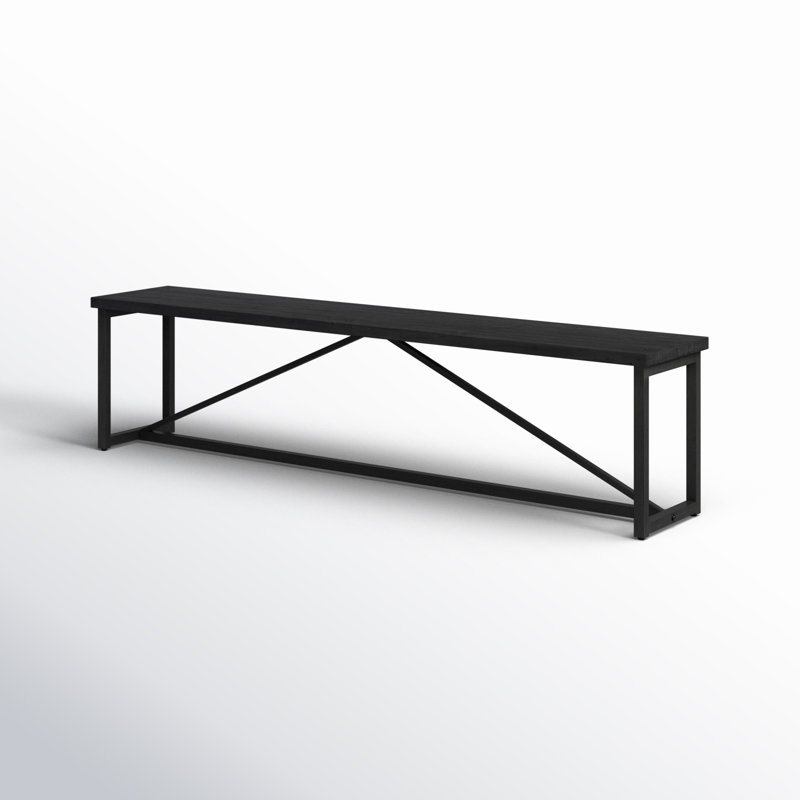 Sierra Dining Bench, Black