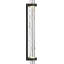 Theron Linear Bath Sconce in Clear Wavy Glass-1118290165-1118290166