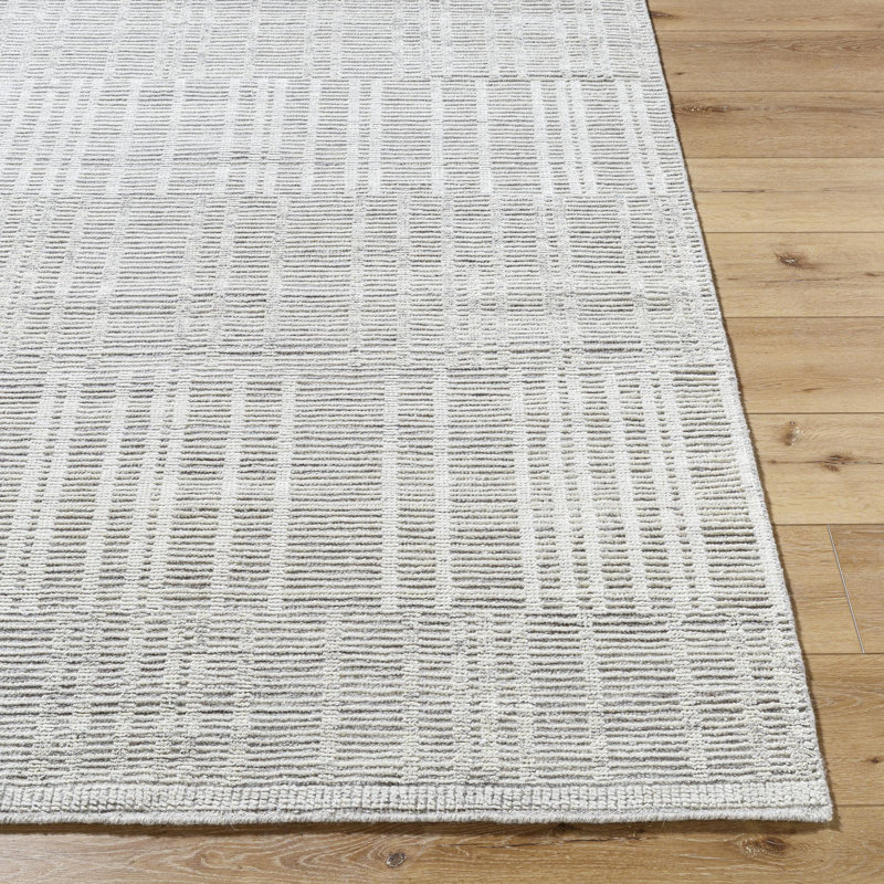 Rectangle Tunus Wool Area Rug, Rectangle 8' x 10'