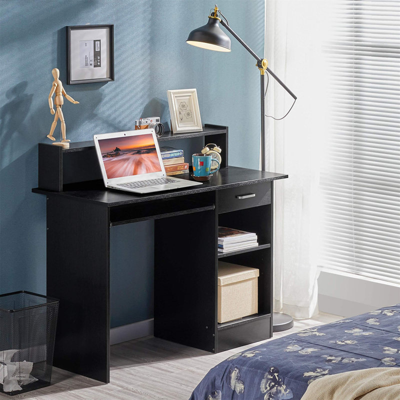 Emmuela Computer Desk, Black