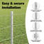 Fence with Post Segment Outdoor Barrier Garden Terrace Divider Boundary-322646871-322646869