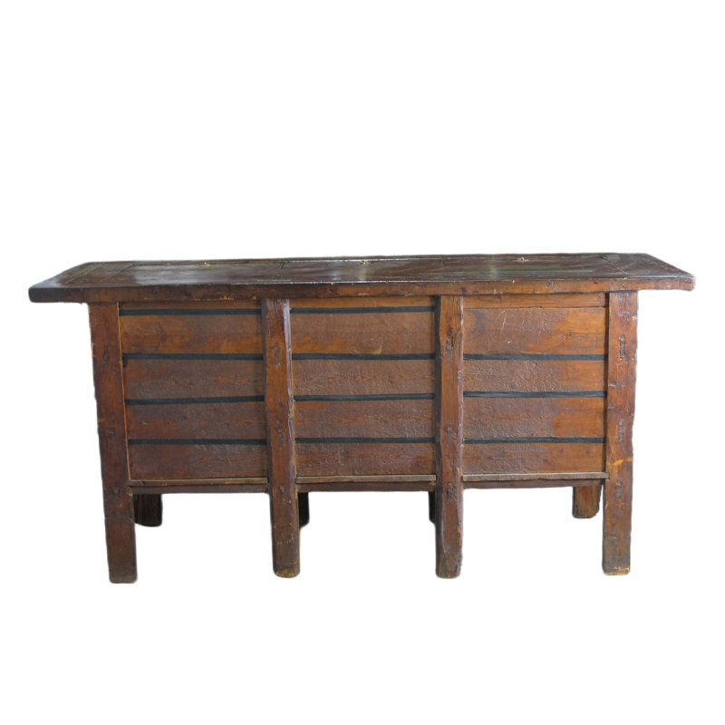 Asian Classic 75.5'' W Solid Wood Sideboard