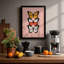 Butterflies In Formation Modern - Print-136550278-136550276