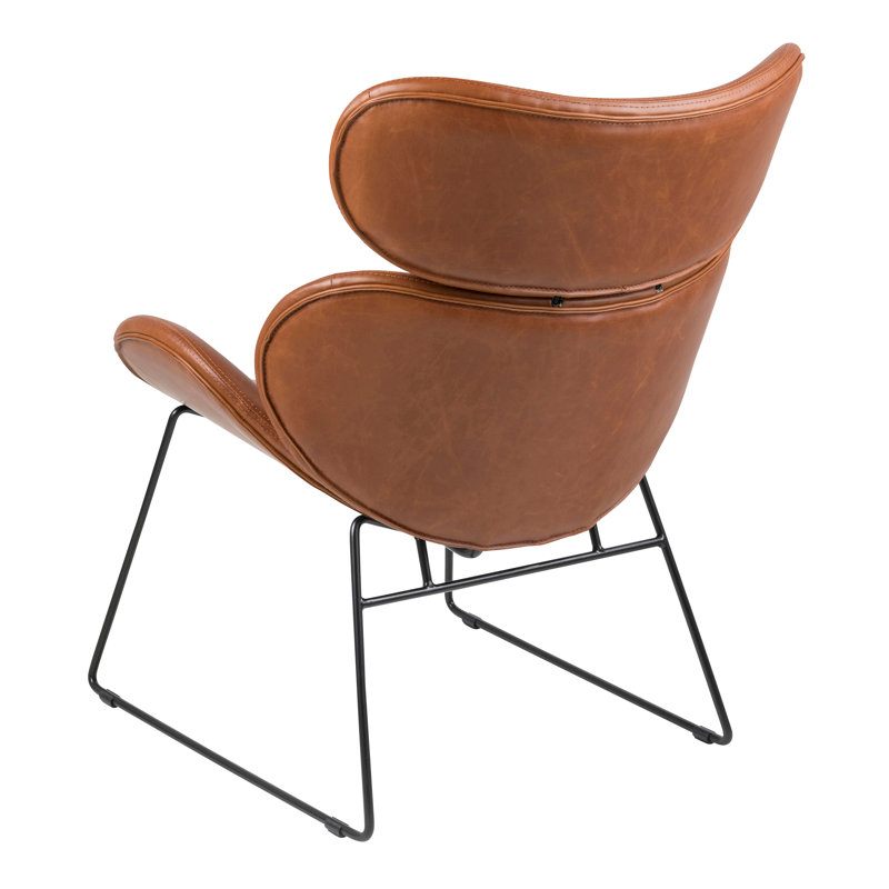 Amatullah Faux Leather Accent Chair