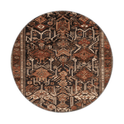 Tapis turc intérieur et extérieur noir