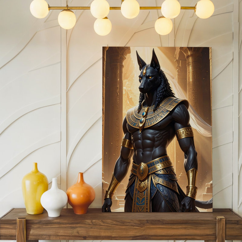 Wall Art Canvas Here Is The Product Description And Seo Optimization For Your Anubis Warrior, 20" H x 20" W