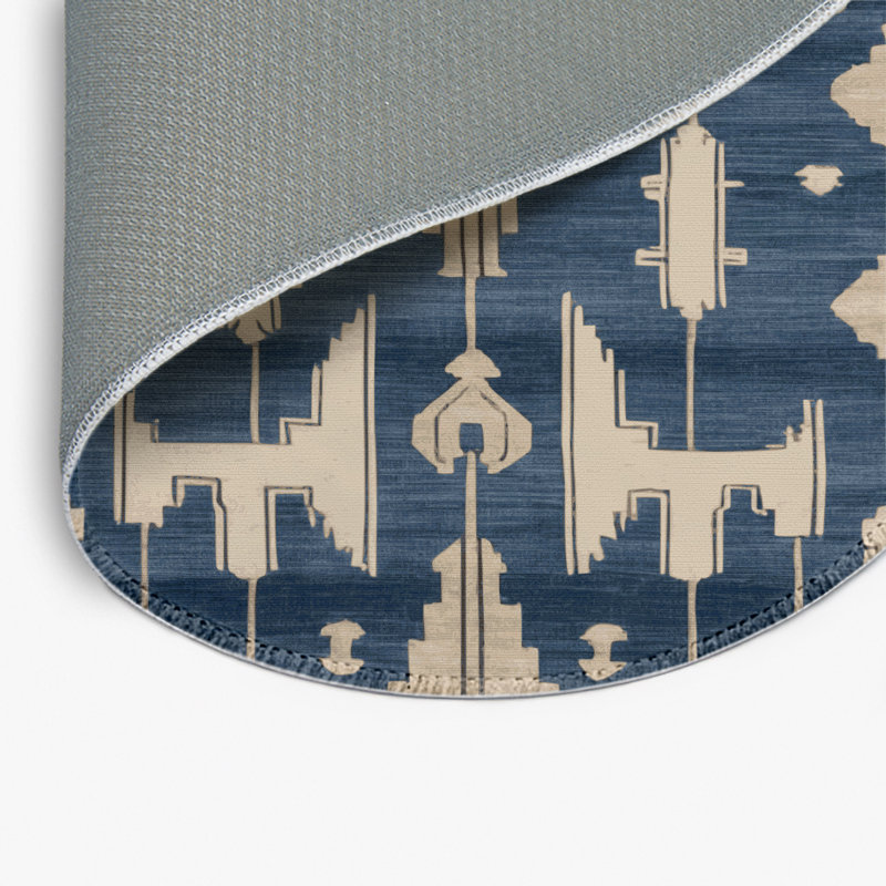 Tapis intérieur et extérieur ArtDeco, Rond 5 pi