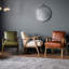 Nayla Upholstered Solid Wood Armchair-2057950067