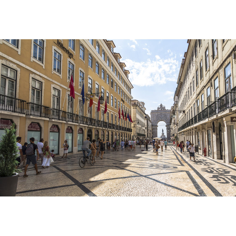 Central Street - Wrapped Canvas Print, 30cm H x 46cm W x 3.8cm D