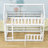 Salome Kids Twin Over Twin Bunk Bed-197908183