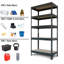 Étagère AR de conception industrielle durable et élégante pour la maison, le bureau et le support de garage-468097550-458130942
