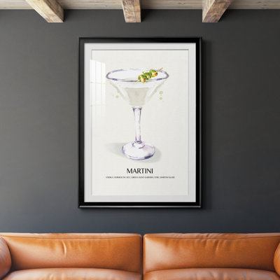 " Martini " Painting Print