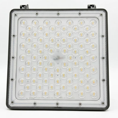 E2 Lighting Low Profile LED Canopy Light with Emergency Battery Backup | Wattage Tunable 25W 45W 55W | 3CCT Tunable