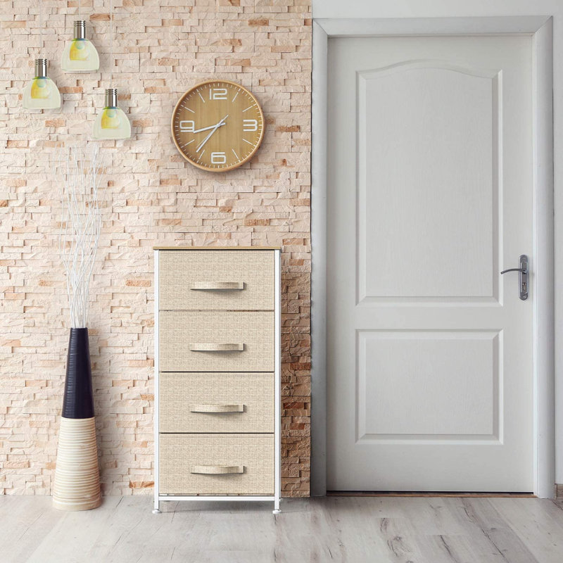 Madchen 4 Drawer 44.9cm W Chest, Beige