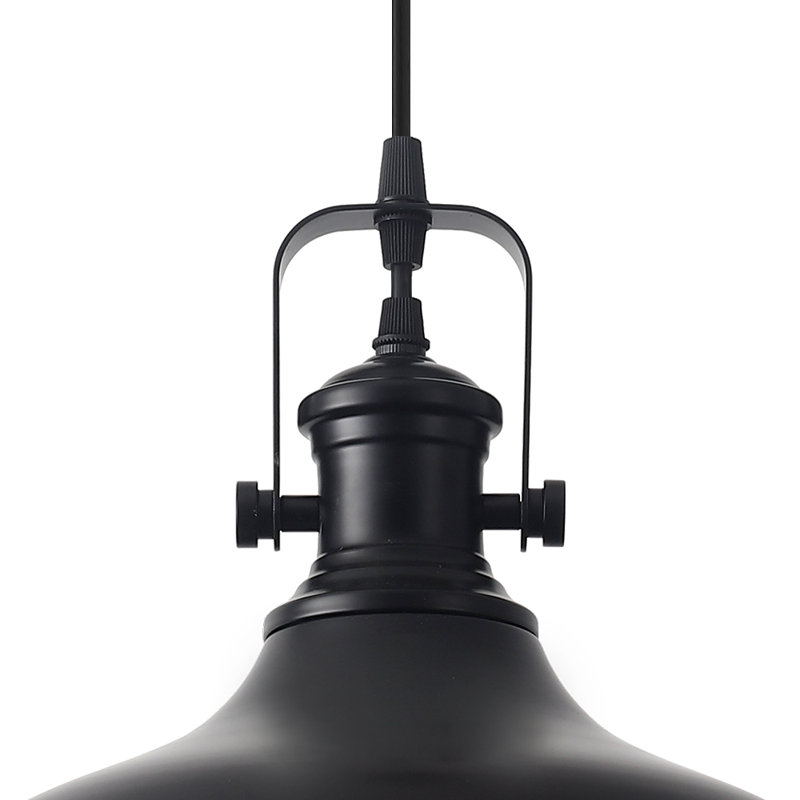 3 Pack Black Pendant Lights Kitchen Island 11.41" Kitchen Pendant Lighting, Farmhouse Pendant Light, Industrial Pendant Light, Island Lights for Kitchen Dining Room Bedroom