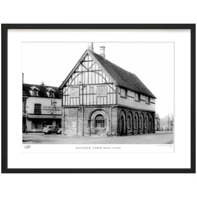 Alcester, Town Hall C1949 by Francis Frith - Single Picture Frame Print