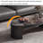 Oval-shaped granite tabletop coffee table-185608644-185608643