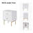  Baran Modern 20''W 2-Drawer End Table with Charging Station-581999858