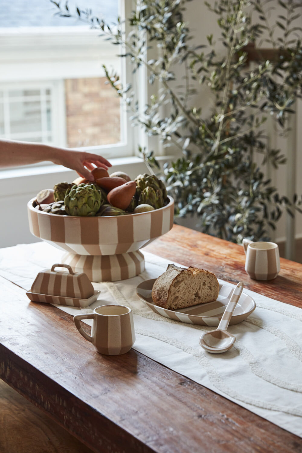 Jettie Ceramic Butter Dish