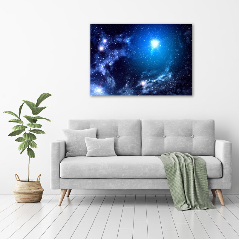 Nebula - No Frame Print on Glass