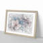Cherry Blossom Tree in Spring in Abstract - Picture Frame Graphic Art Print-55680944-55680941