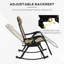Chaises berçantes d'extérieur 2 pièces Outsunny-1941879842