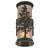 Rustic Lodge Flush Mounted Sconce