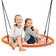 Freeport Park Harper Web/Saucer Swing Swing Seat with Mounting Hangers and Chains