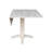 Lesha Dual Drop Leaf Solid Wood Dining Table-391909387