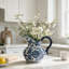 Vase en porcelaine bleu et blanc-699413723